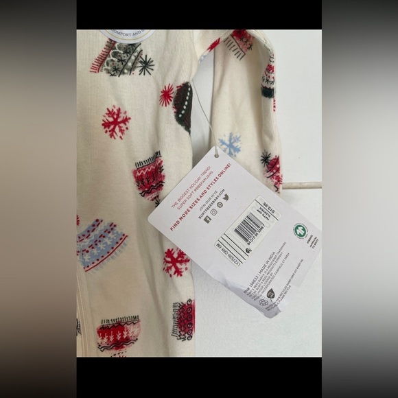 Burt’s bees baby Christmas pajama - Picture 3 of 4